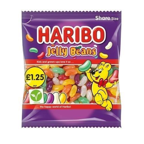 Haribo Bag Jelly Beans PM £1.25 140g (Vegan)