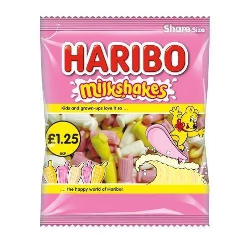 Haribo Bag Milkshakes 140g PM £1.25