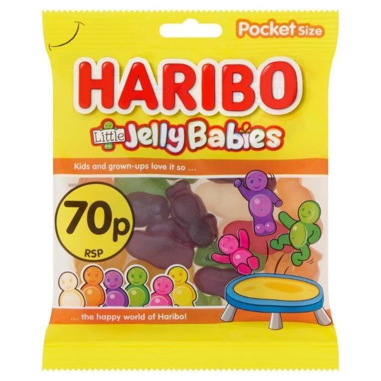 Haribo Little Jelly Babies PM 70p 60g
