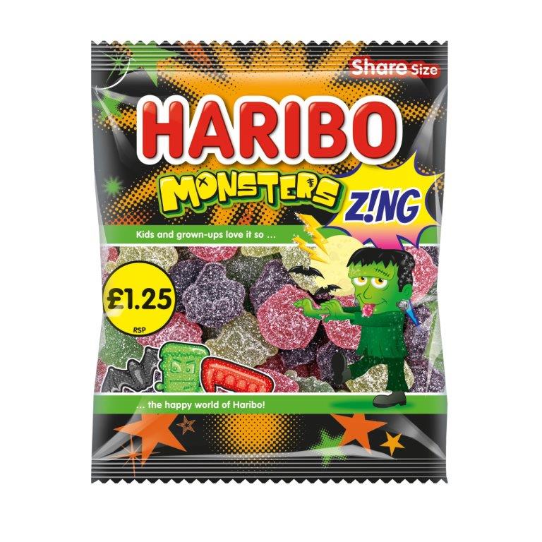 Haribo Monsters Z!Ng PM £1.25 140g