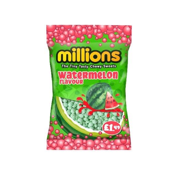 Millions Watermelon Hanging Bags PM £1.49 110g