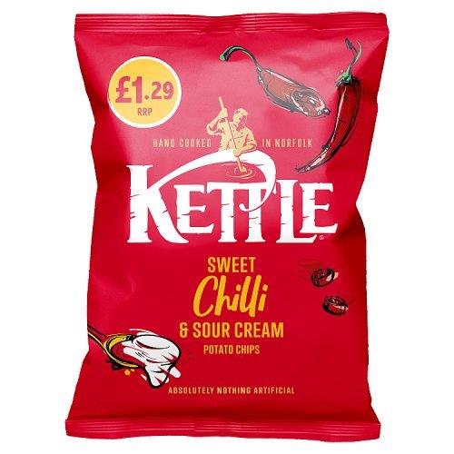 Kettle Chips Sweet Chilli PM £1.29 80g