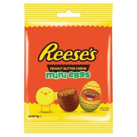Reeses Peanut Butter Mini Eggs 70g NEW