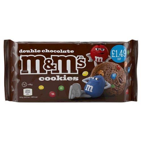 M&Ms Double Choc Cookies PM £1.49 144g