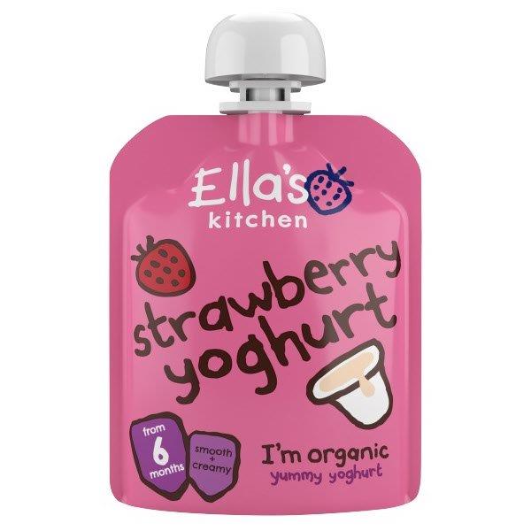 Ellas Kitchen Organic Strawberry Baby Pouch 6+ Months 90g