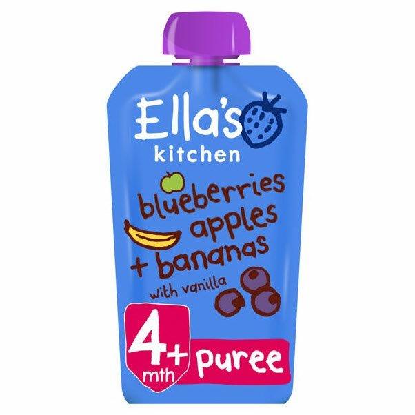Ellas Kitchen Blue App Banana Vanilla 120g