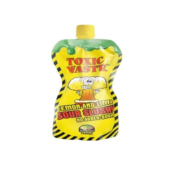 Toxic Waste Lemon & Lime Slushy Pouch 250ml NEW