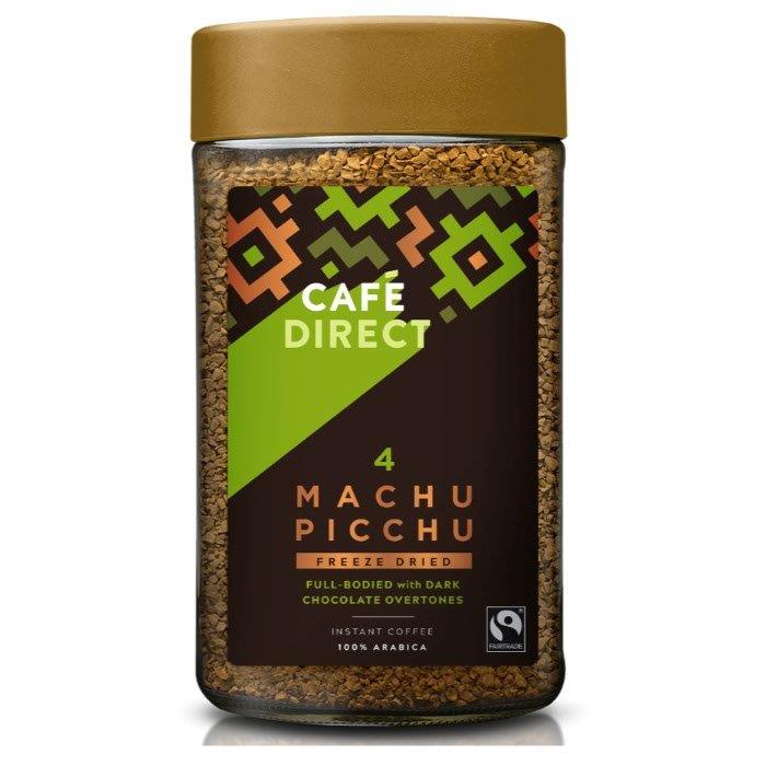 Cafe Direct Fairtrade Freeze Dried Instant Machu Pichu Jar 200g