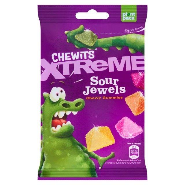Chewits Jewels Sour Mix 125g NEW