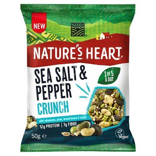 Natures Heart Crunch Salt & Pepper 50g NEW