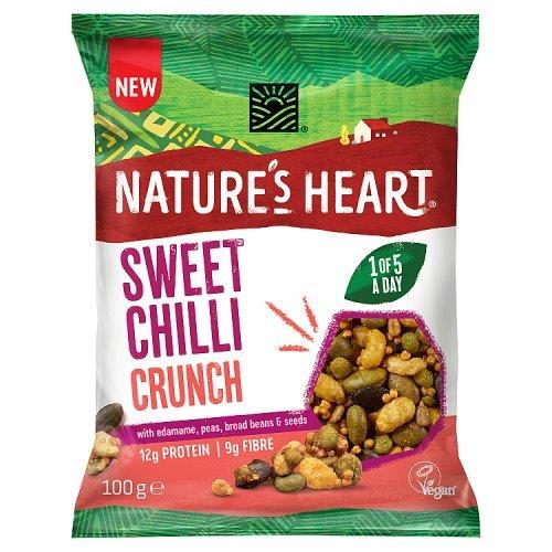 Natures Heart Crunch Sweet Chilli 100g NEW