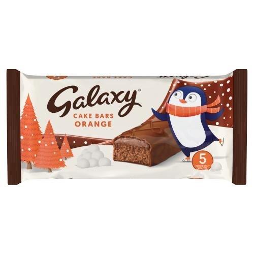 Galaxy Orange Cake Bar 5pk 143.7g