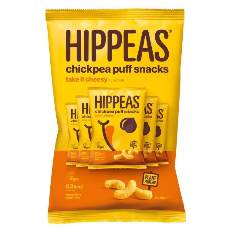 Hippeas Take it Cheesy 5pk (5 x 15g) 75g