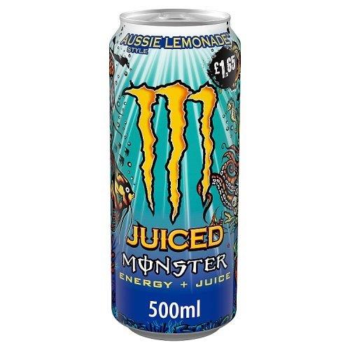 Monster Energy Aussie Lemonade 500ml PMP NEW