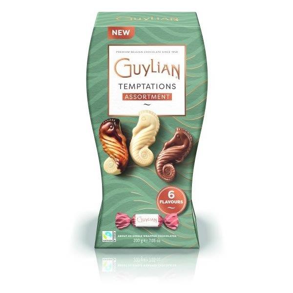 Guylian Temptations Twist Wrapped Mixed Flavour Sea Horses 200g