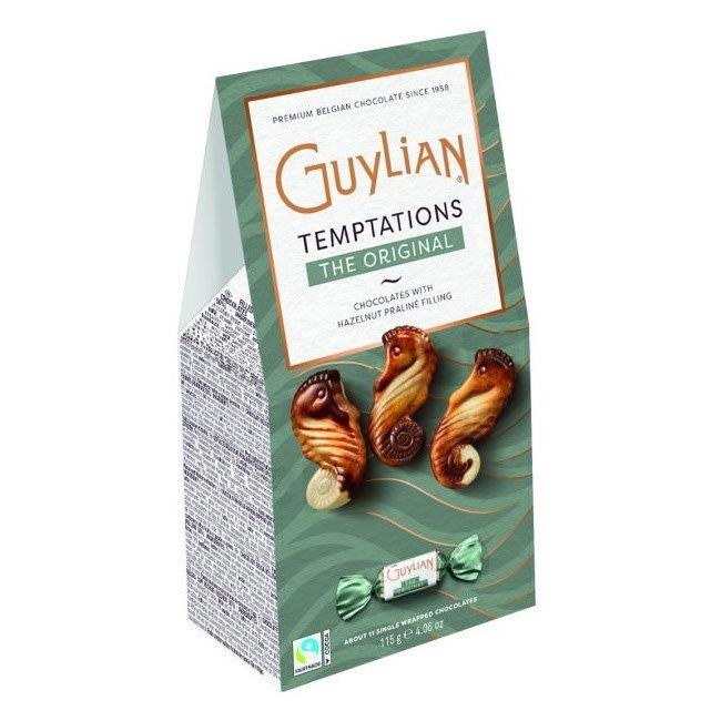 Guylian Temptations Twist Wrapped Praline Filled Sea Horses 115g