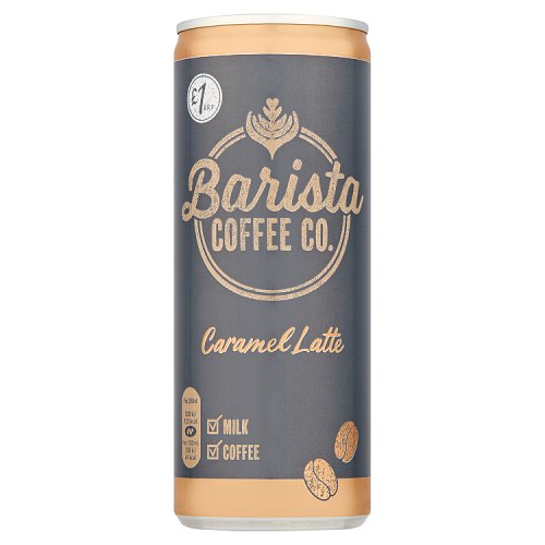Barista Coffee Co Caramel Latte PM £1 250ml