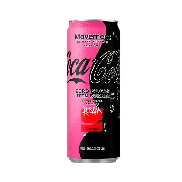 Coca-Cola Zero Sugar Movement 250ml NEW