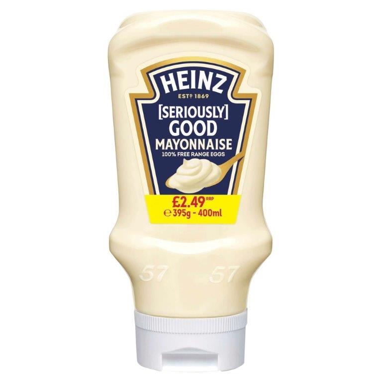 Heinz Seriously Good Mayonnaise PM £2.49 400ml