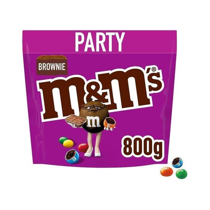 M&Ms Brownie Party Pack 800g NEW