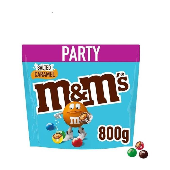 M&Ms Salted Caramel Party Pack 800g NEW