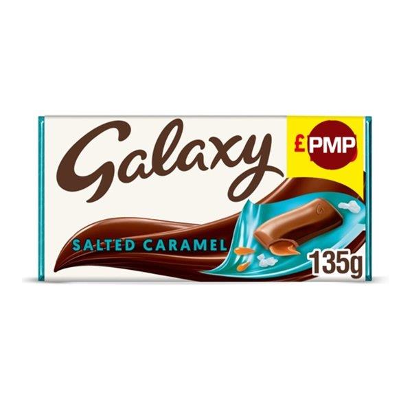 Galaxy Salted Caramel PM £1.25 135g NEW