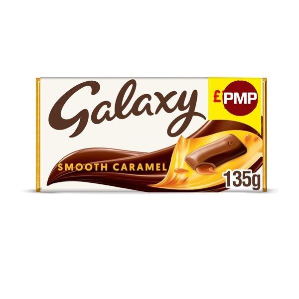 Galaxy Caramel PM £1.25 135g NEW