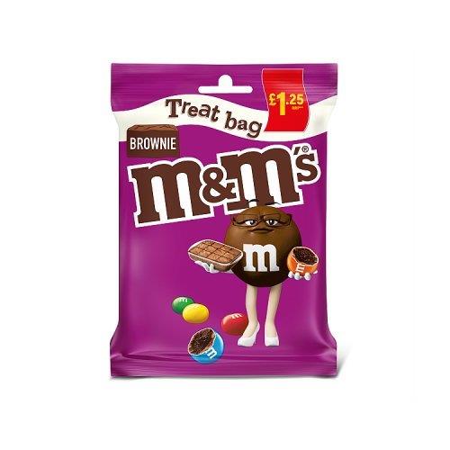 M&Ms Treat Bag Brownie PM £1.25 70g