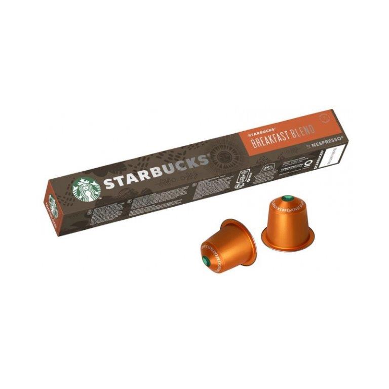 Starbucks Nespresso Breakfast Blend Stick 12's 56g NEW