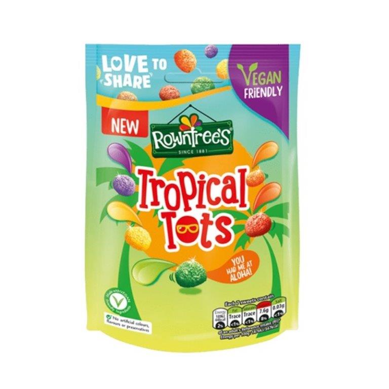 Rowntrees Tropical Tots 140g NEW