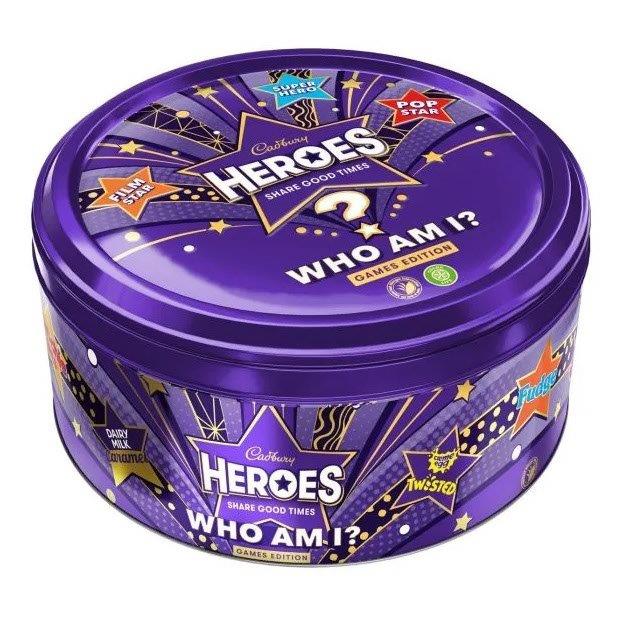 Cadbury Heroes Game Tin 750g