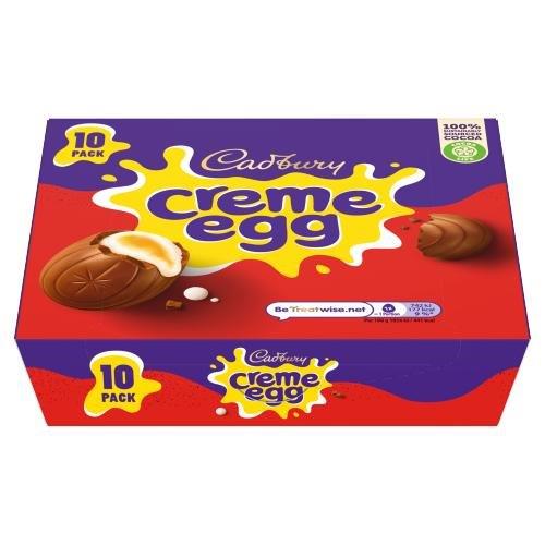 Cadbury White Creme Egg 10pk 400g NEW