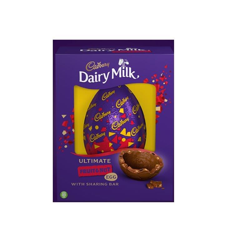 Cadbury Dairy Milk Fruit & Nut Easter Egg 249g