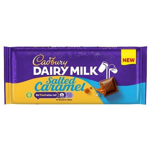 Cadbury Dairy Milk Salted Caramel 120g NEW