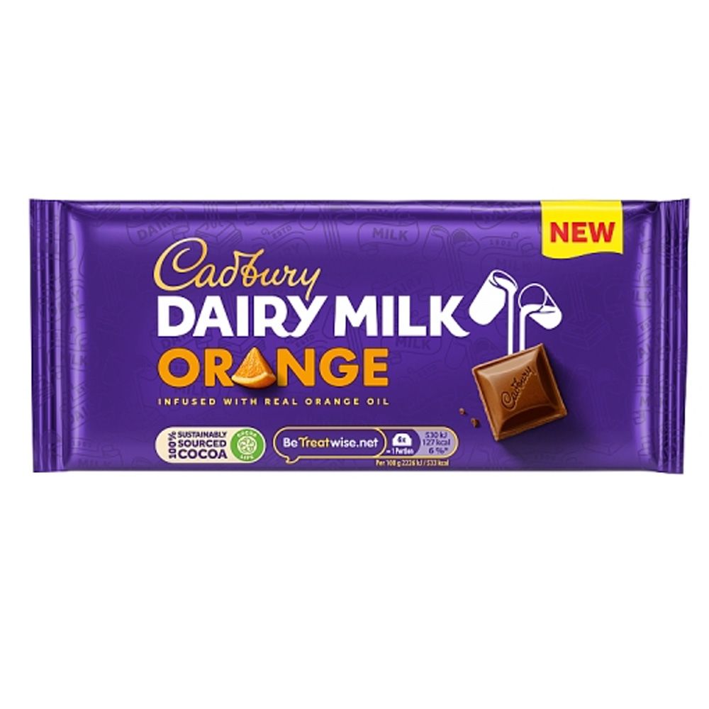 Cadbury Dairy Milk Orange Block PM £1.25 95g