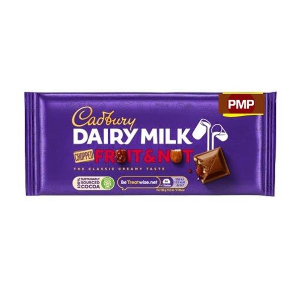 Cadbury Dairy Milk Block Fruit & Nut PM £1.35 95g