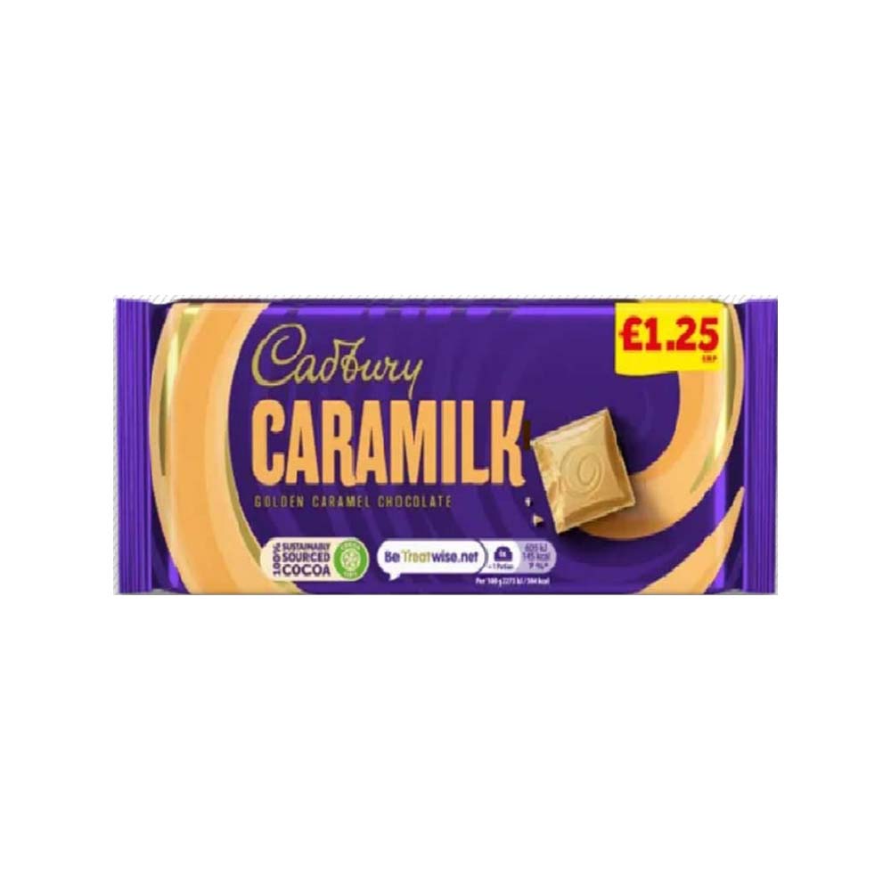 Cadbury Caramilk Block PM £1.25 80g
