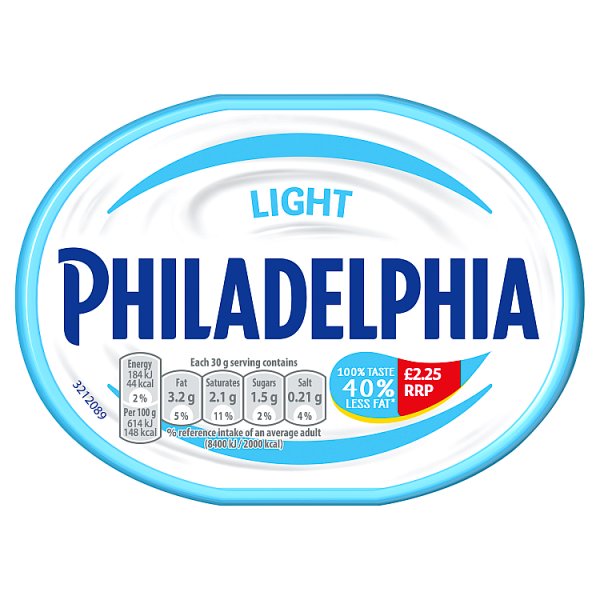 Philadelphia Light PM £2.25 165g