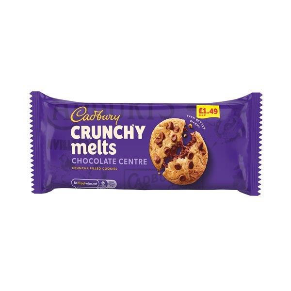 Cadbury Crunchy Melts Chocolate PM £1.49 156g