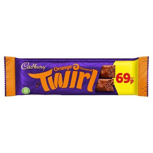Cadbury Twirl Orange PM 69p 43g