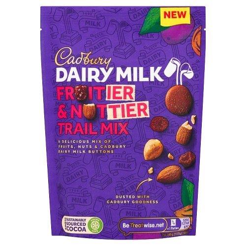 Cadbury Dairy Milk Fruitier & Nuttier Trail Mix 100g NEW