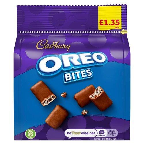 Cadbury Oreo Bites Bag 85g PM £1.35
