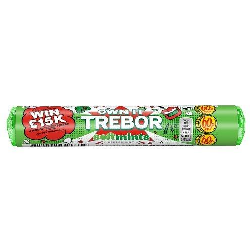 Trebor Softmints Peppermint Mints Roll PM 60p 44.9g