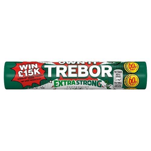Trebor Extra Strong Mint Peppermint PM 60p 41.3g