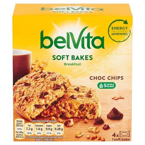 Belvita Breakfast Biscuits Choc Chips 200g NEW