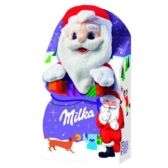 Milka Plush Toy Gift Box With Oreo 2 & Milk Cow Bar Mini Snowballs Bag 90g