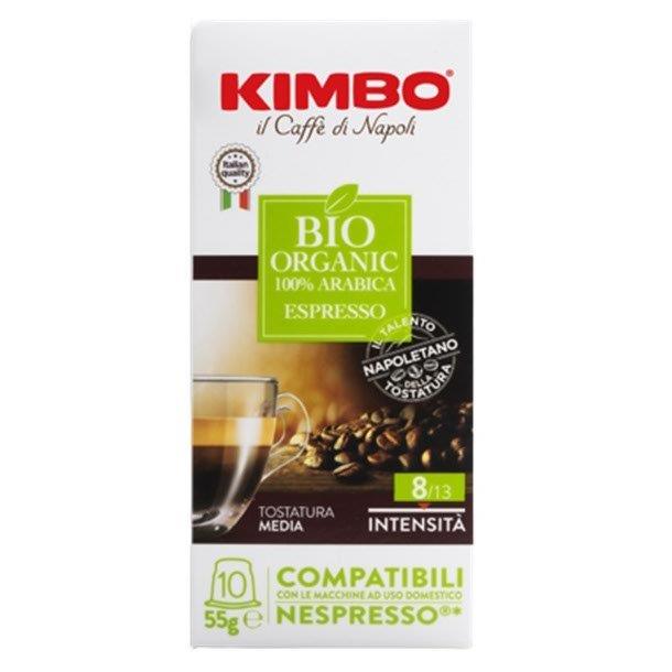 Kimbo Bio Nespresso Capsules Pods 10s