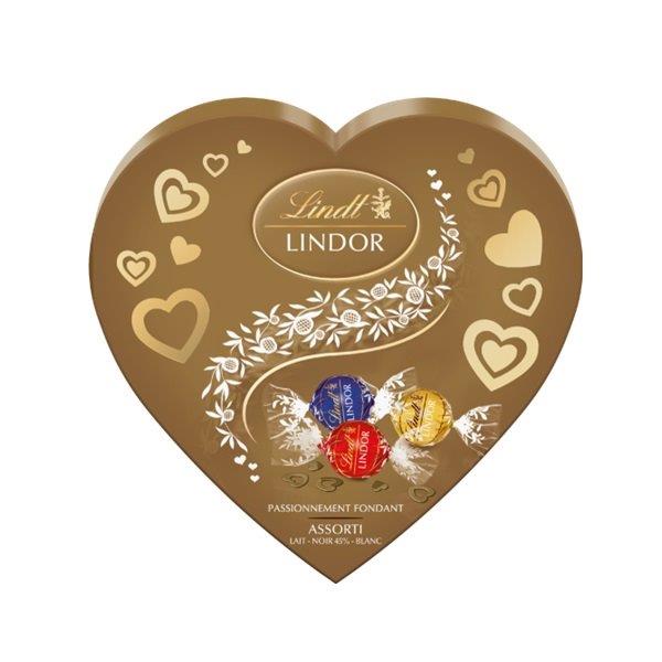 Lindt Lindor Heart Assorted 200g NEW