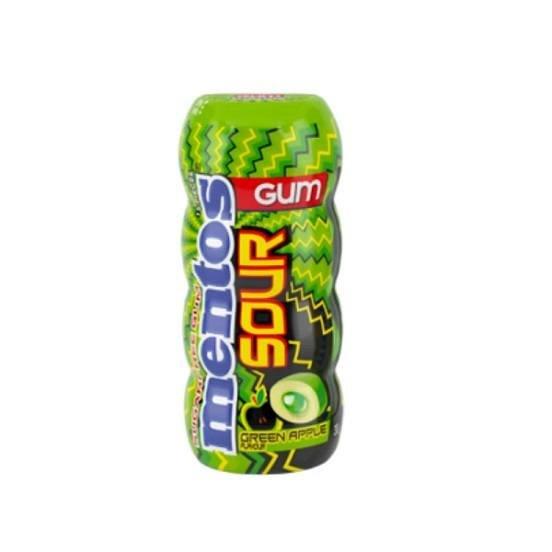 Mentos Gum Pocket Bottle Sour Apple 30g NEW
