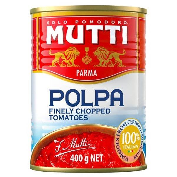 Mutti Finely Chopped Tomatoes Can 400g